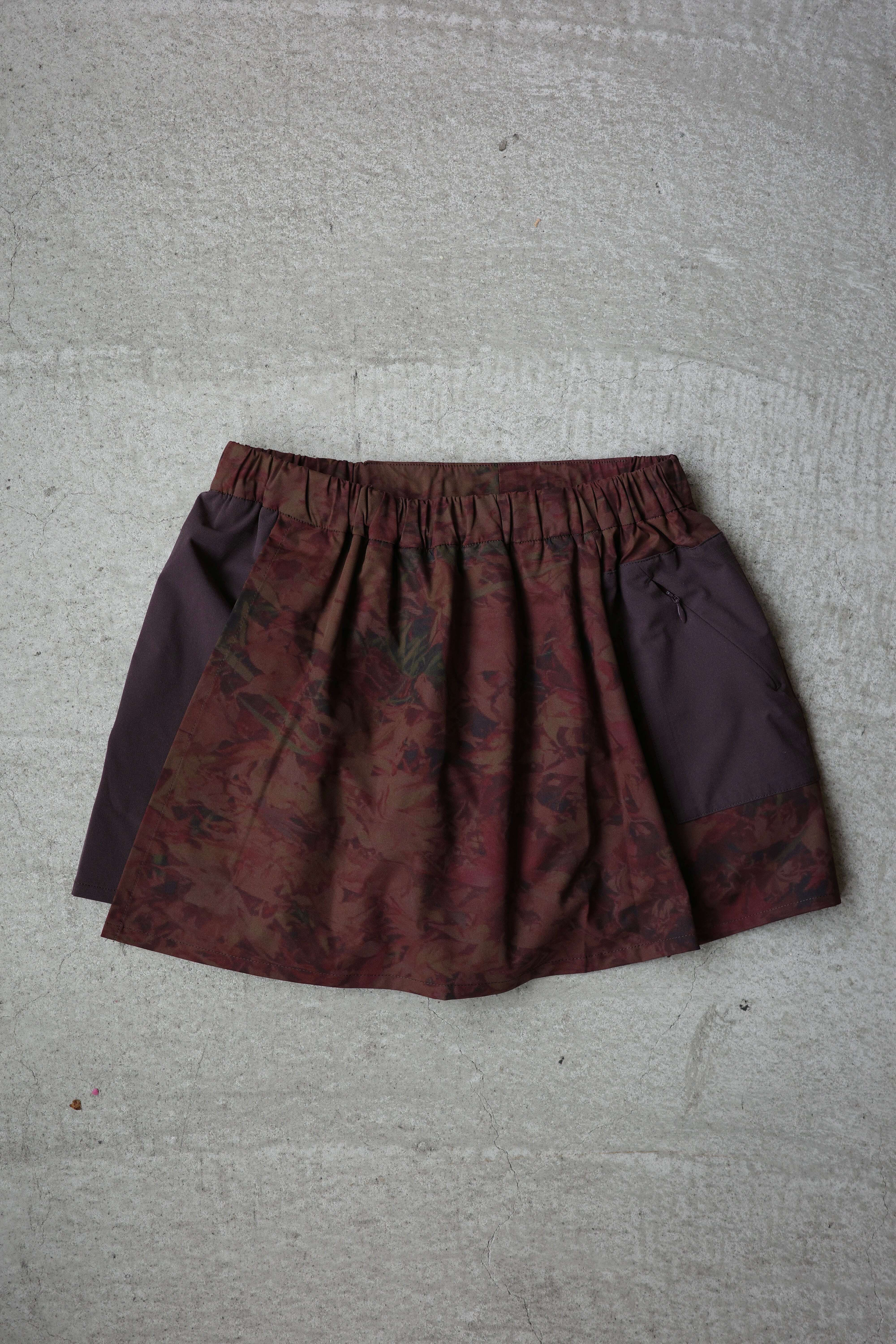 RYOGEN(リョウゲン) 24FW DEADLEAF DOCKING RUN SKIRT | play field