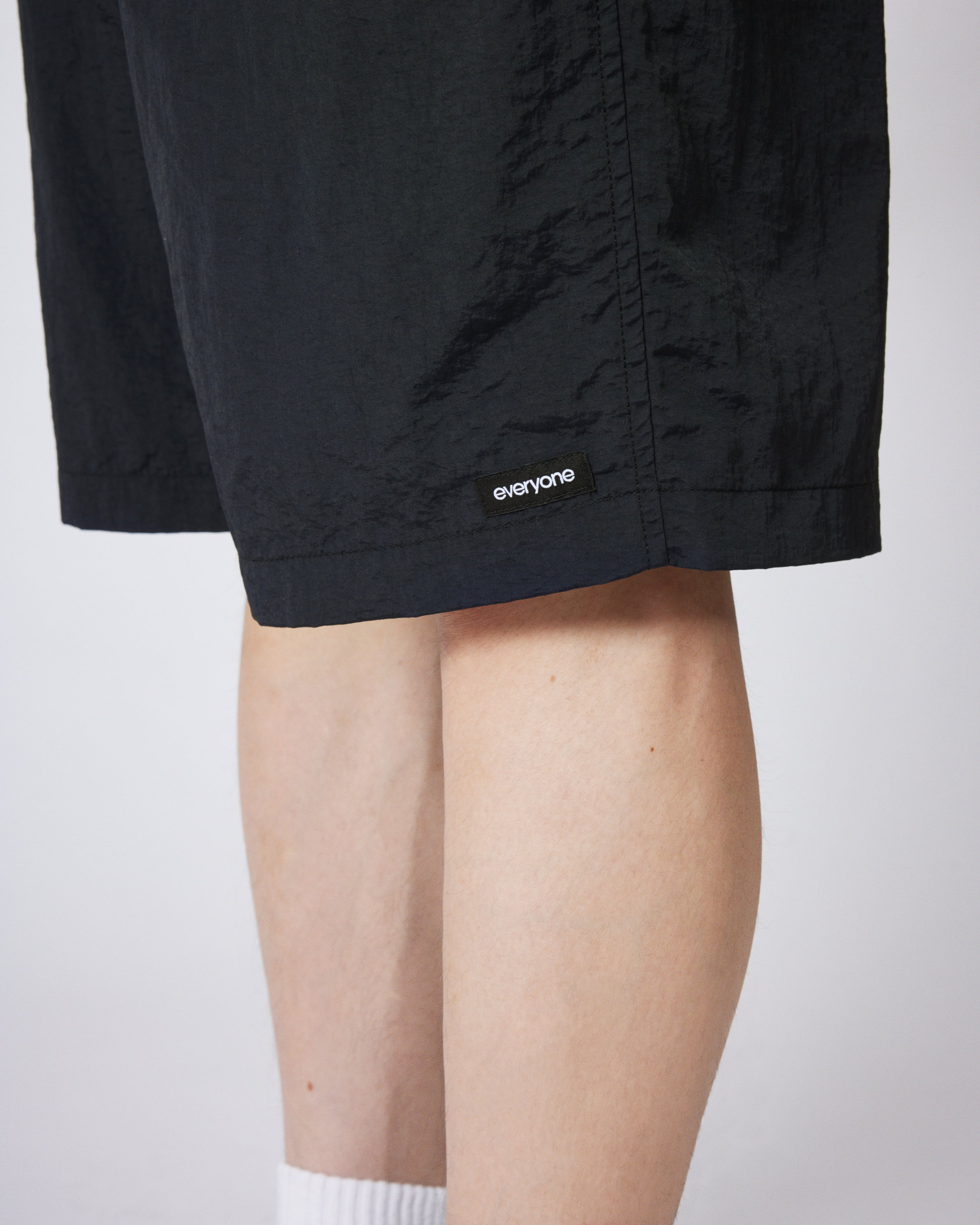 everyone nylon easy shorts (BLACK) | everyone