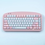 キーキャップ XDA 129キー PBT ANSI 英語配列 うさぎ ラビット かわいい メカニカルキーボード 自作