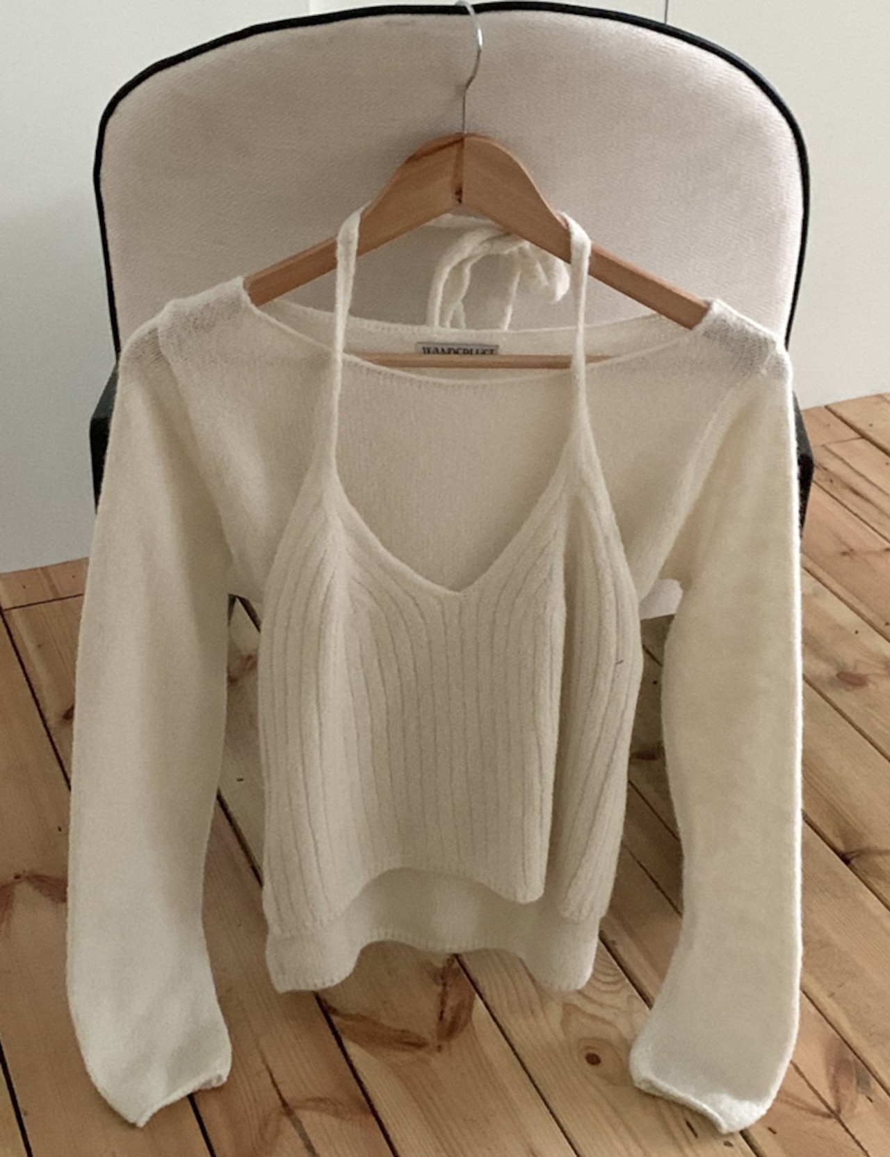 【26ss】Halterneck Knit Set-up_4colors