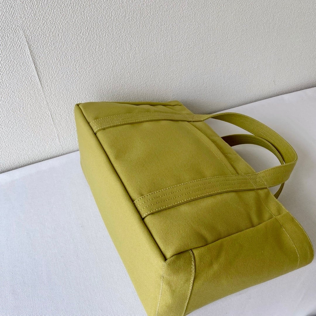 全9色】「軽いボックストート」横長サイズ／倉敷帆布 8号帆布【受注