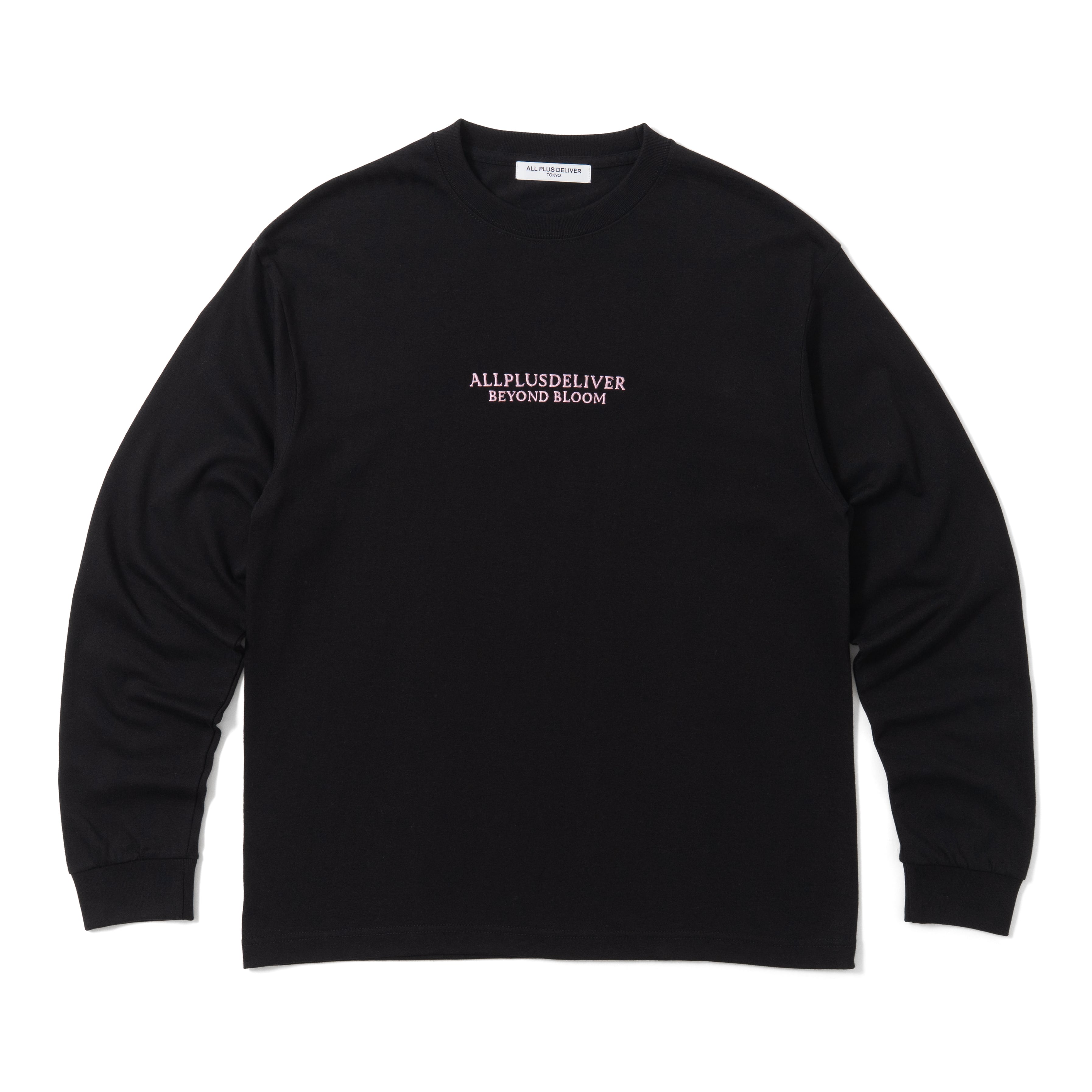 ALPSDR BLOOM LOGO LS TEE / BLACK