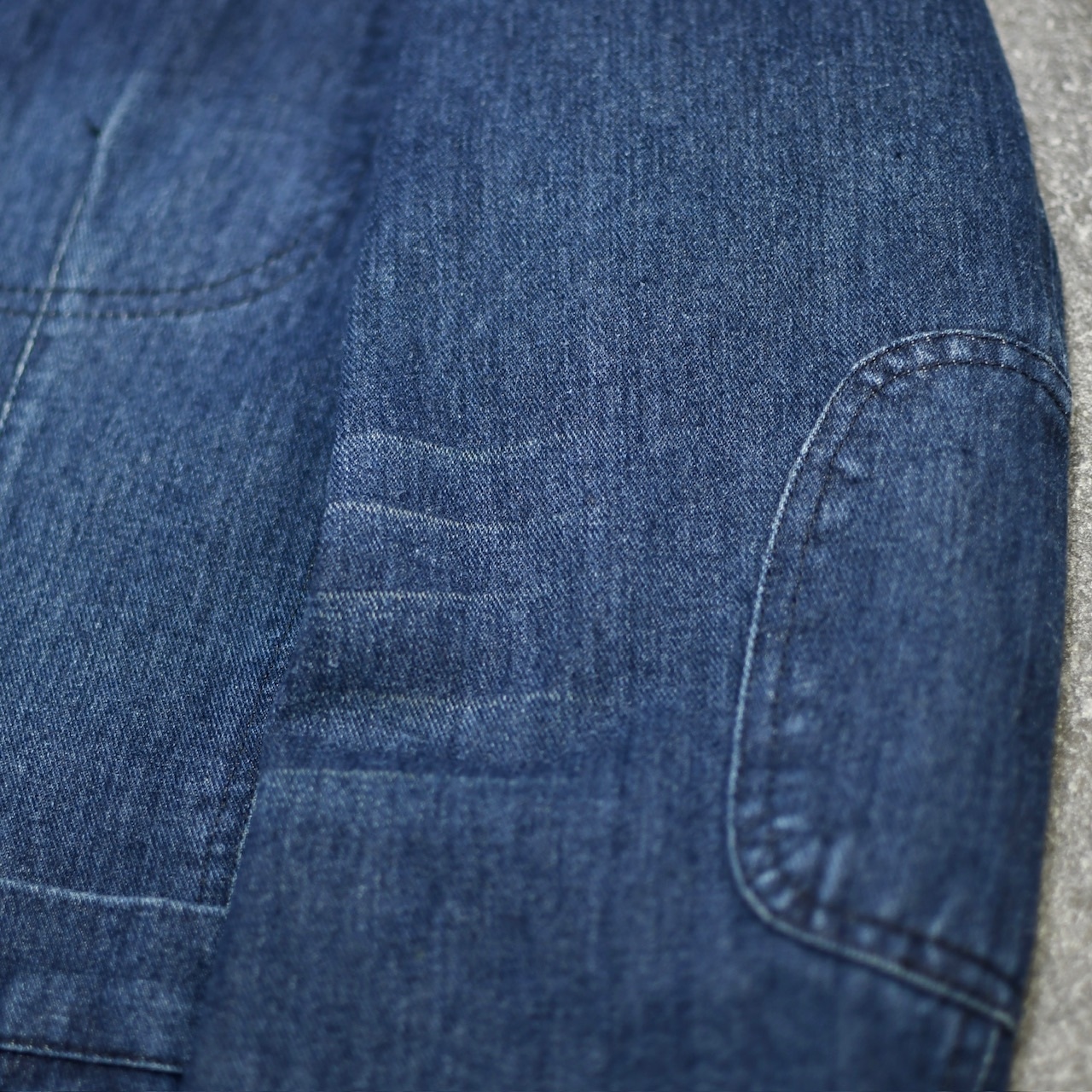 design denim tailored jacket