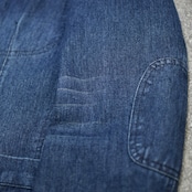 design denim tailored jacket