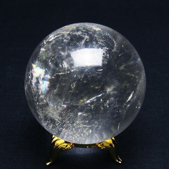 水晶 スフィア 丸玉 51mm 水晶玉 一点物 141-6083
