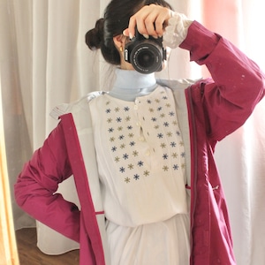 マウンテンパーカー　パープル