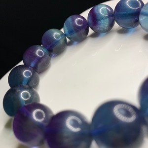 4. 大玉☆ブルー系グラデーション フローライト