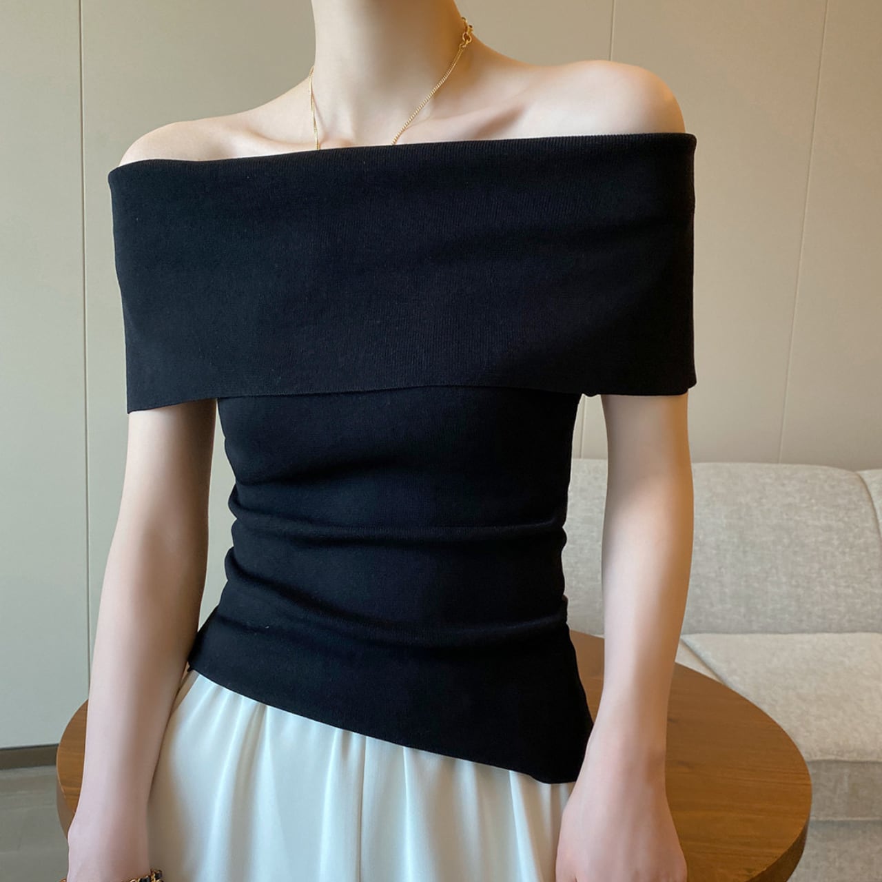 オフショルダートップス JC0290