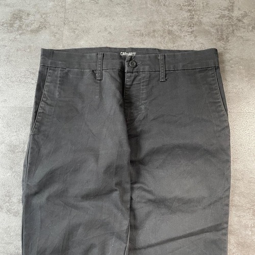 Carhartt 00s-10s チャコールグレー ワークパンツ 詳細写真8