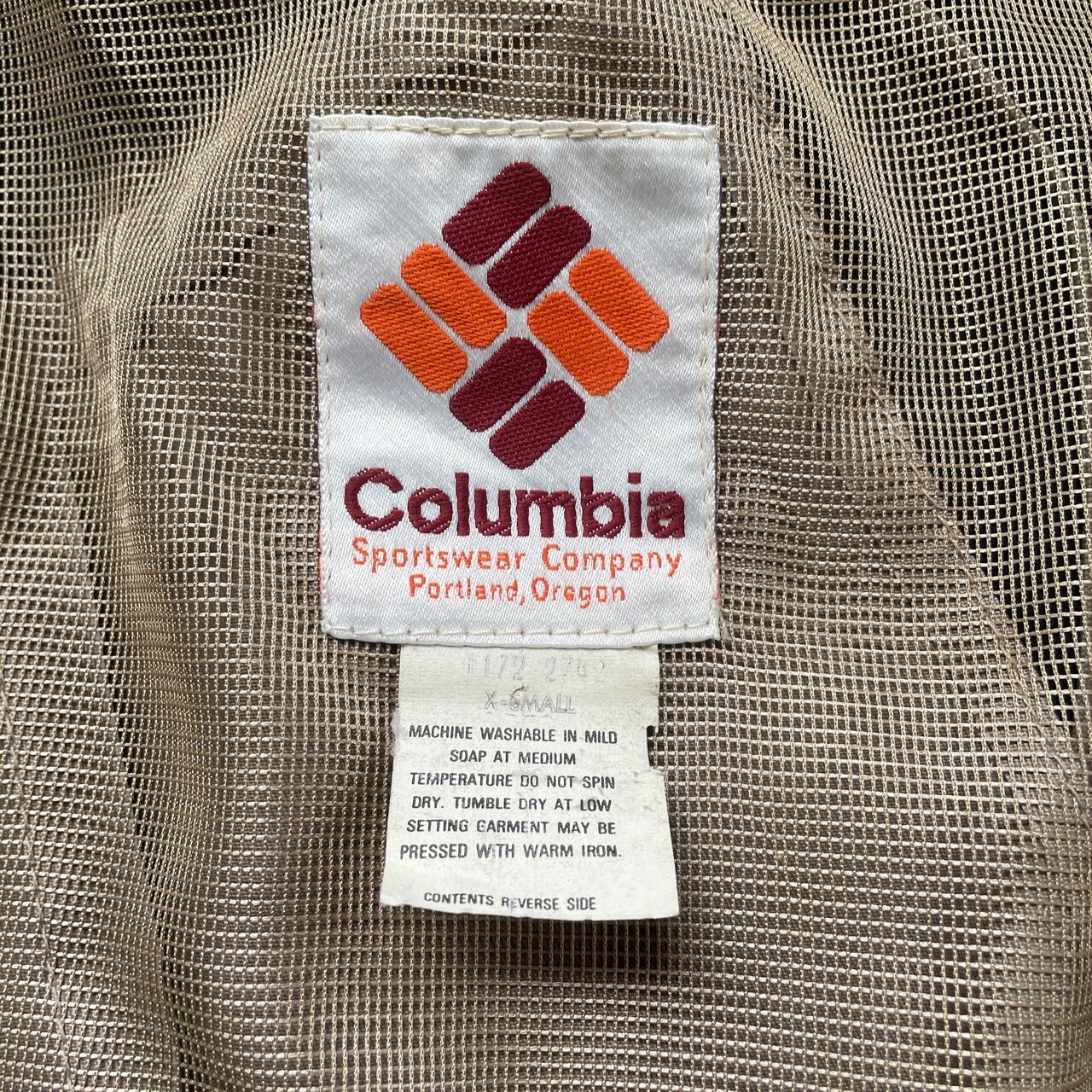 80年代 Columbia コロンビア ショート丈 メッシュ フライフィッシング 