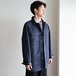 Cale " Cotton silk denim coveralls ( Blue )"