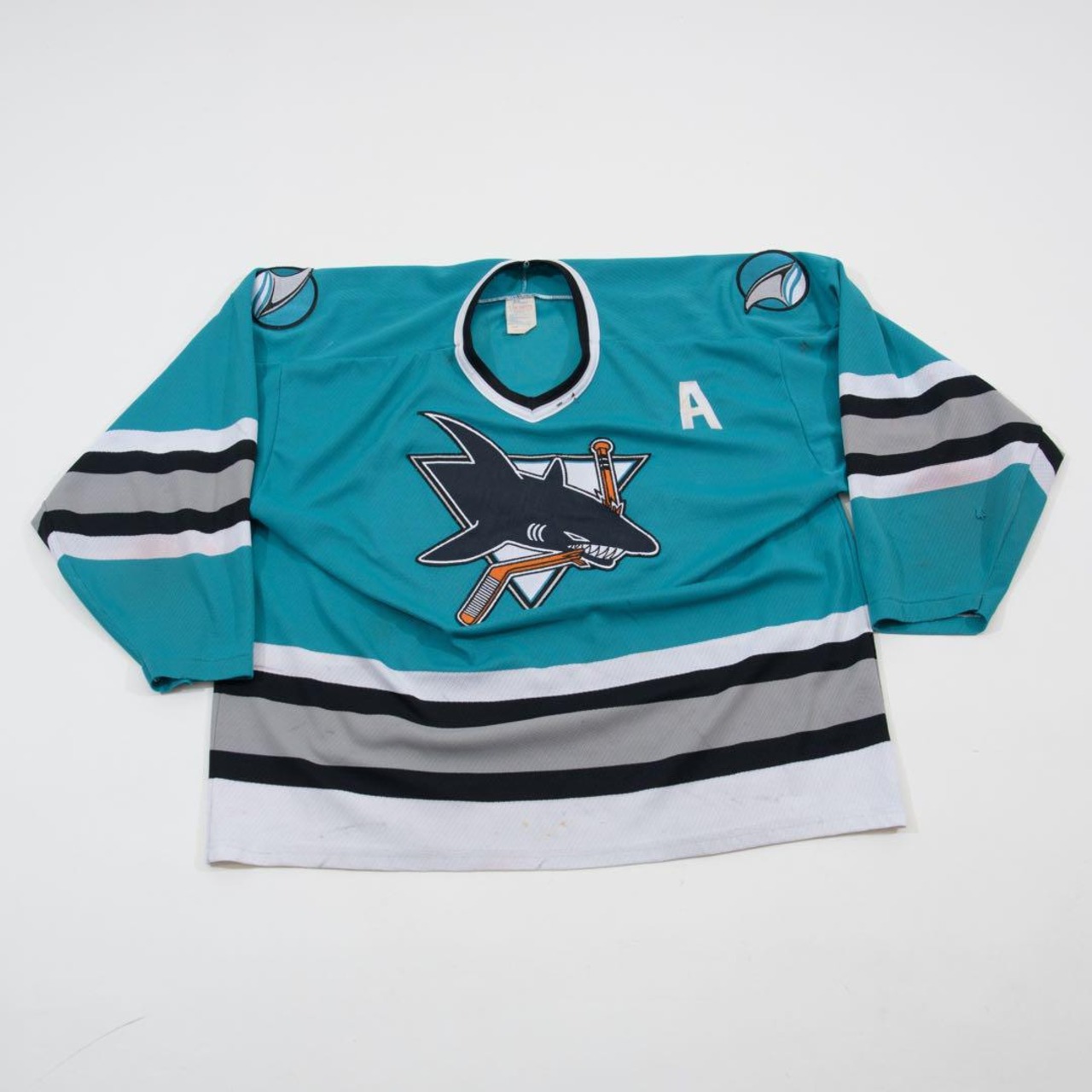90s サンノゼシャークス NHL ホッケーシャツ ホッケージャージ ゲーム 