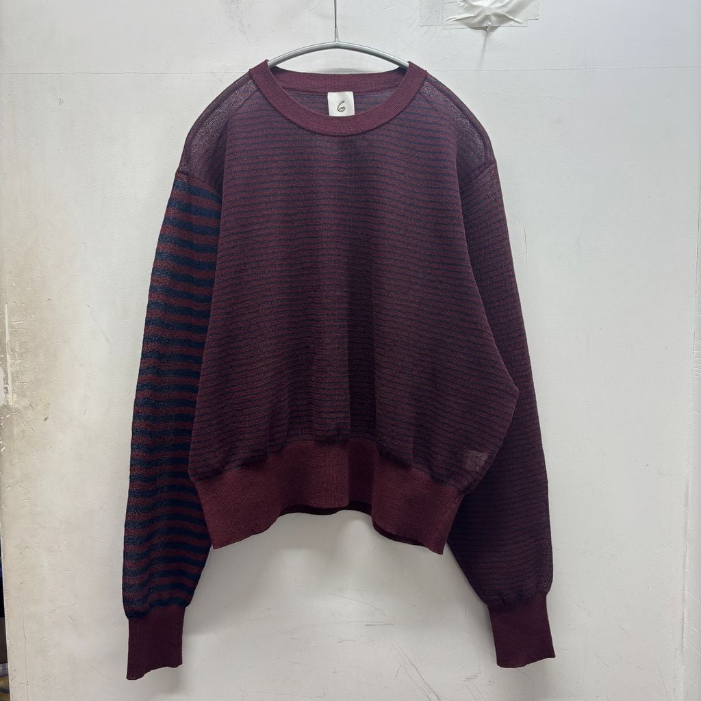 CMMN SWDN コモン スウェーデン 長袖ニットシャツ SIZE M【表参道t06