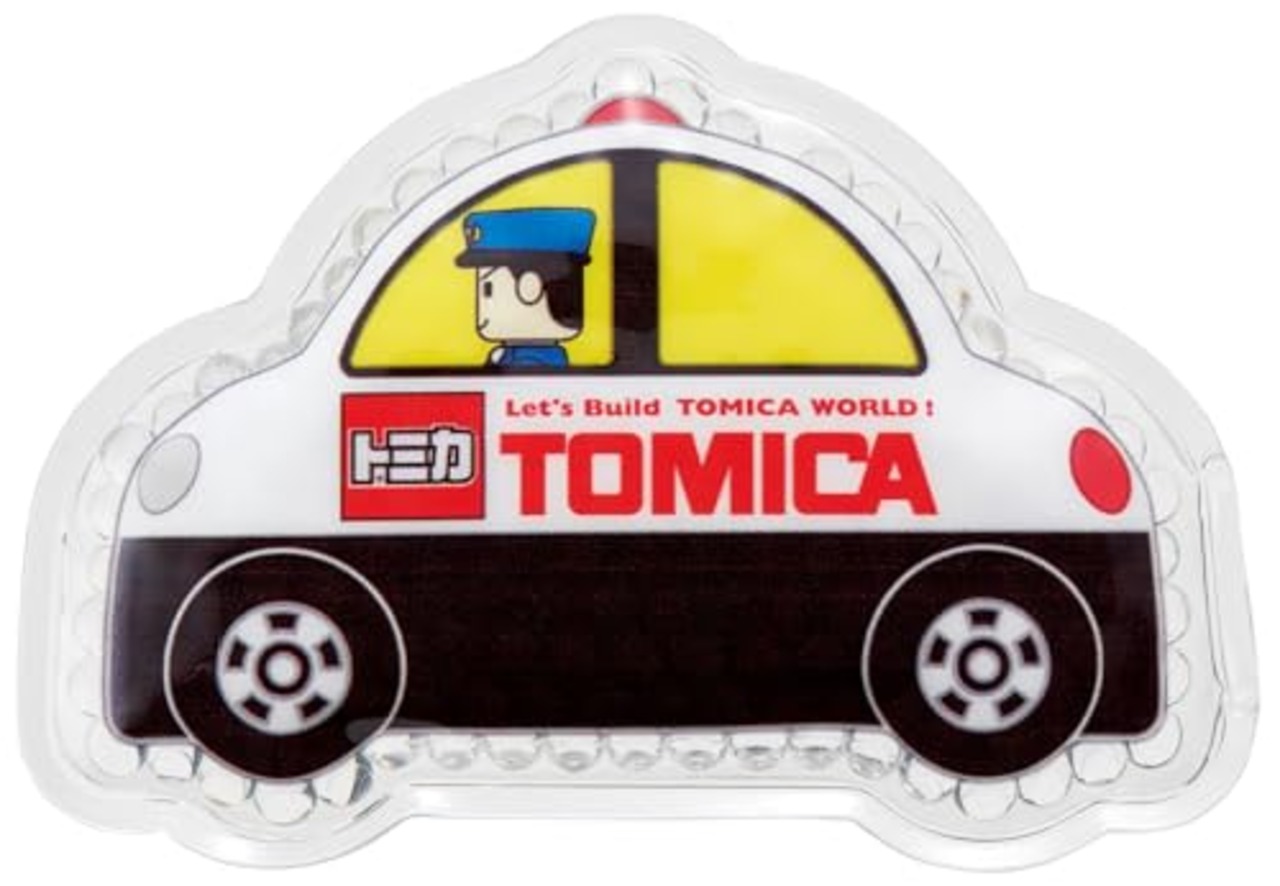スケーター(Skater) ビーズ 保冷剤 ミニ 保冷材 直径10cm お弁当 トミカ 男の子 CLB1-A