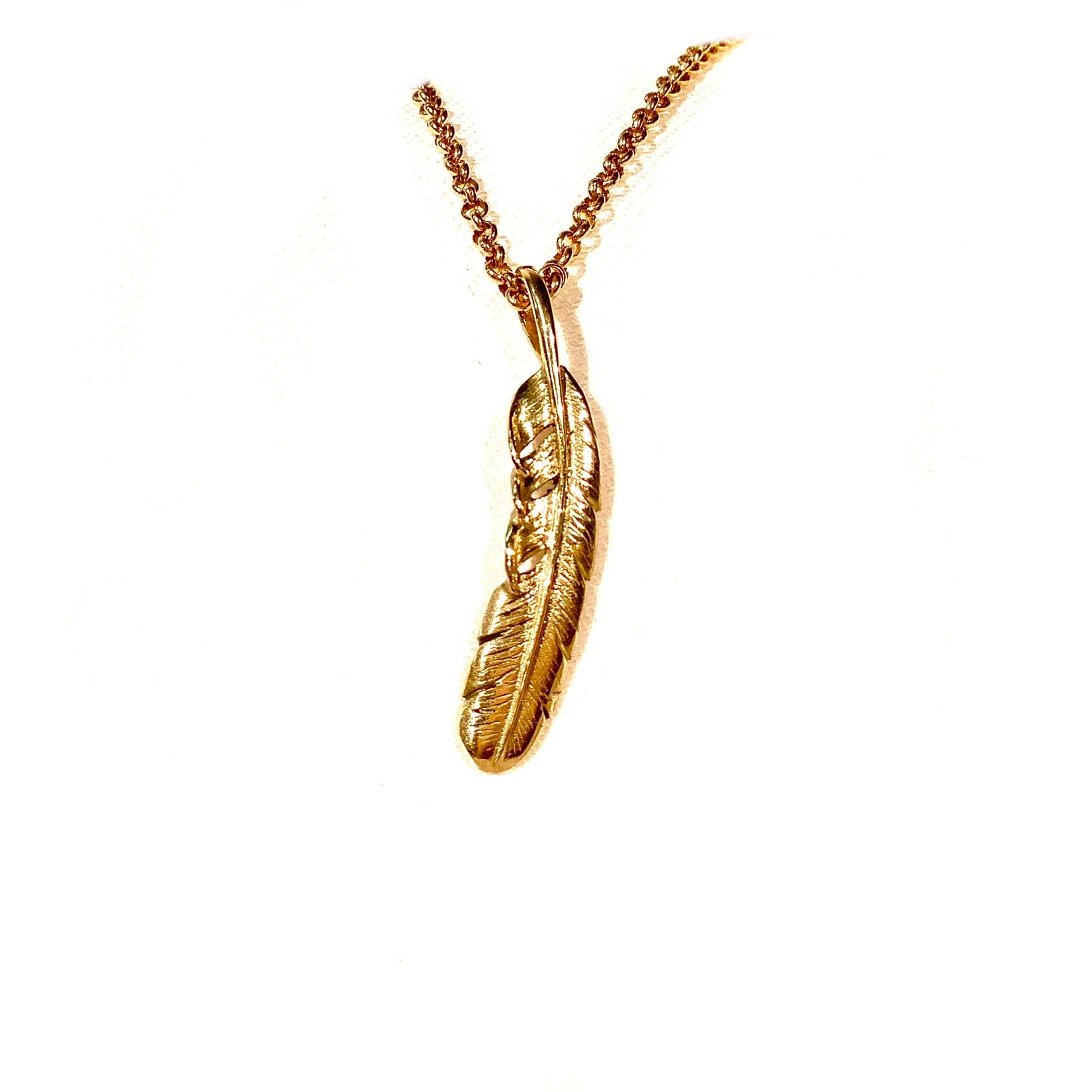 WHEELWORKS ホイールワークス FeatherPendant 18K Gold フェザー