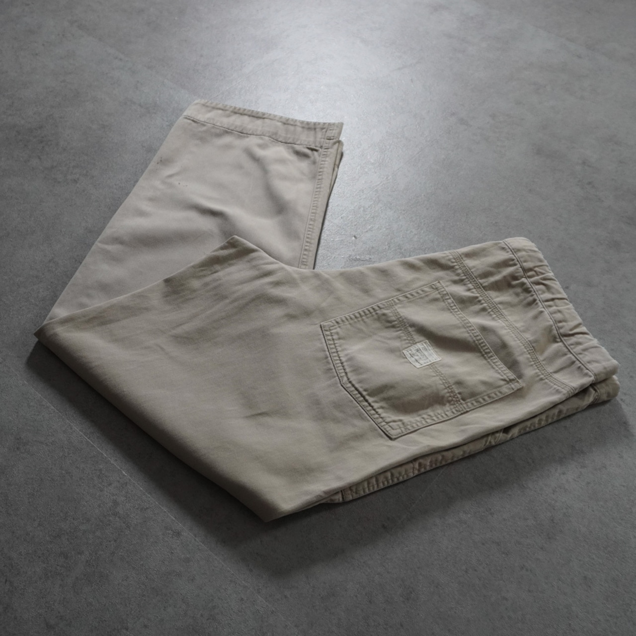 90s STRUCTURE Easy Cotton Baker pants L30 古着 - 1