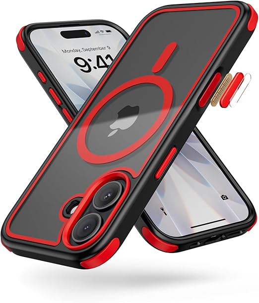 MobNano iPhone 17 ケース MagSafe対応 カメラボタン対応・米軍MIL規格