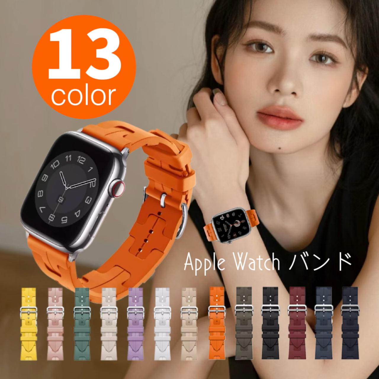 581 Apple Watch *HERMES* レザー ネイビー 割 レディース 581 Apple Watch *HERMES* レザー ネイビー 割 レディース