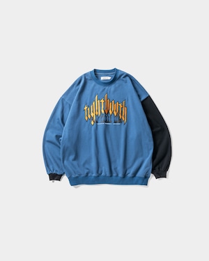 TIGHTBOOTH BEAST CREW SWEAT Pale Blue L