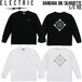 ロングスリーブTEE ロンT ELECTRIC エレクトリック BANDANA BIG SILHOUETTE L/S TEE E23HT01 日本代理店正規品BLKL