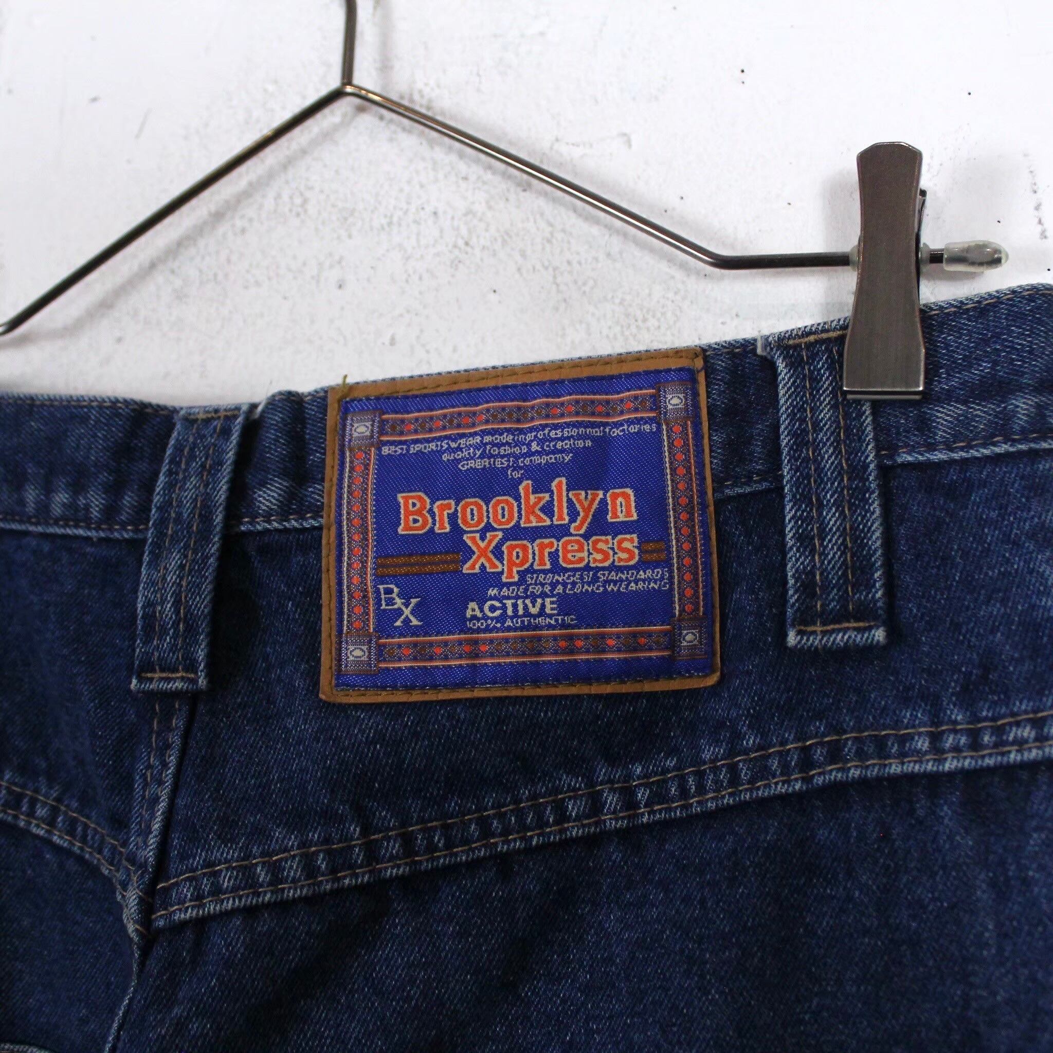 Brooklyn Xpress 背面刺繍 多重ボタン オーバーサイズ 【希少 