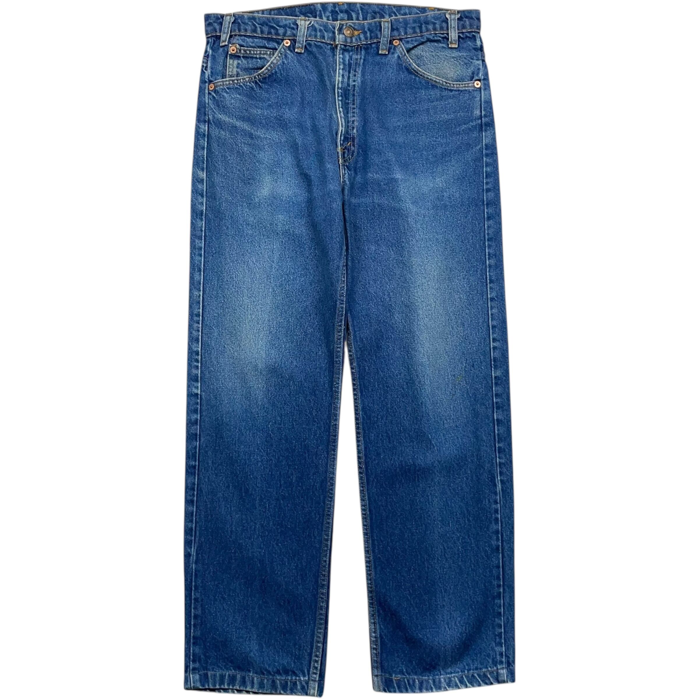 《実寸 W34L28》 Levi's リーバイス 505 デニムパンツ ブルー 90年代 vintage no.7728