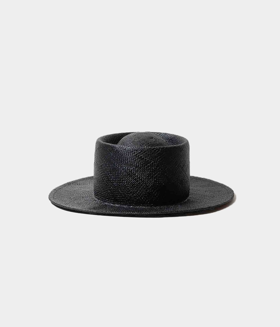 PORK PIE HAT -BAO- BLACK