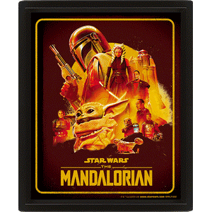 【3Dアート】マンダロリアン　The Mandalorian　STAR WARS
