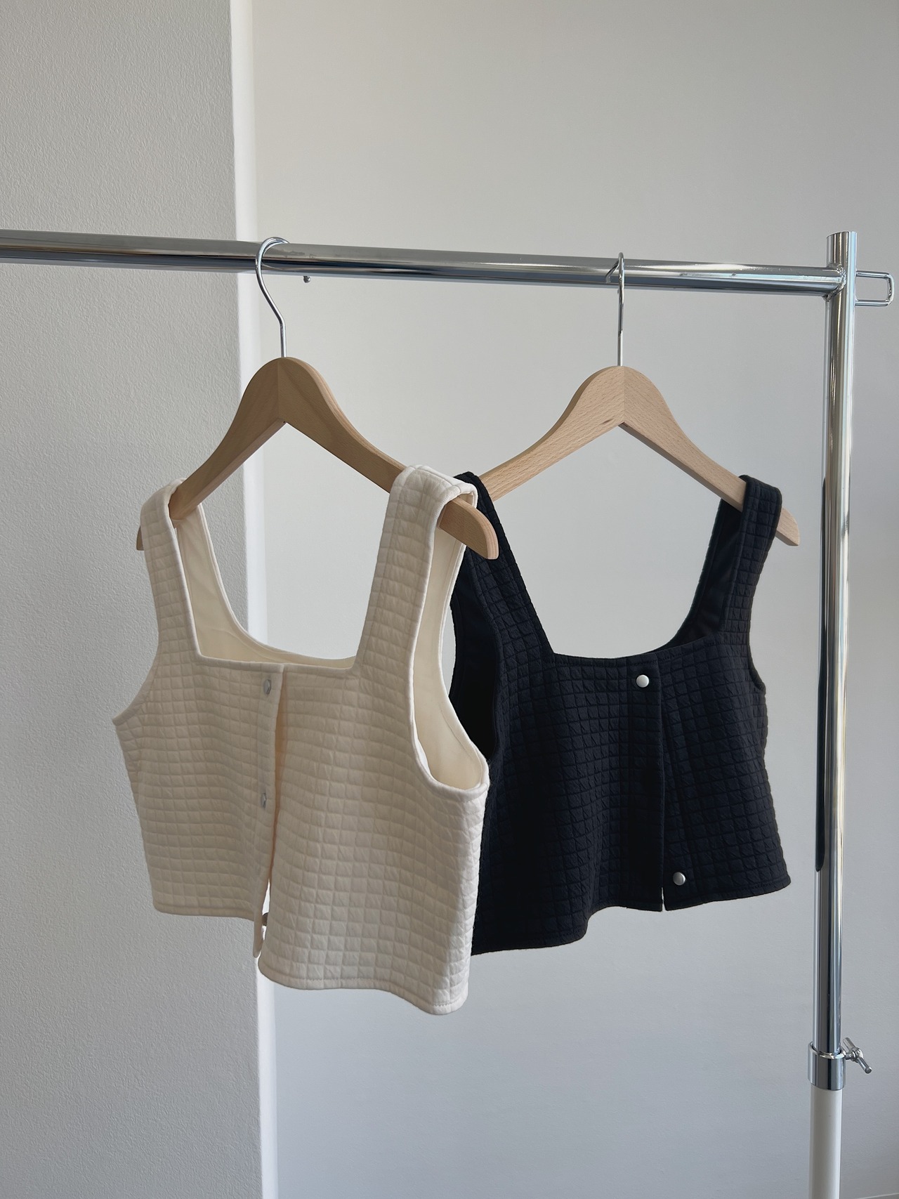 soft quilting bustier