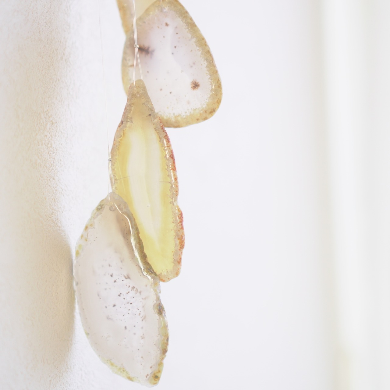 Blessed White - アゲートヒーリングチャイム / Agate Sun Catcher Wind Chime 322