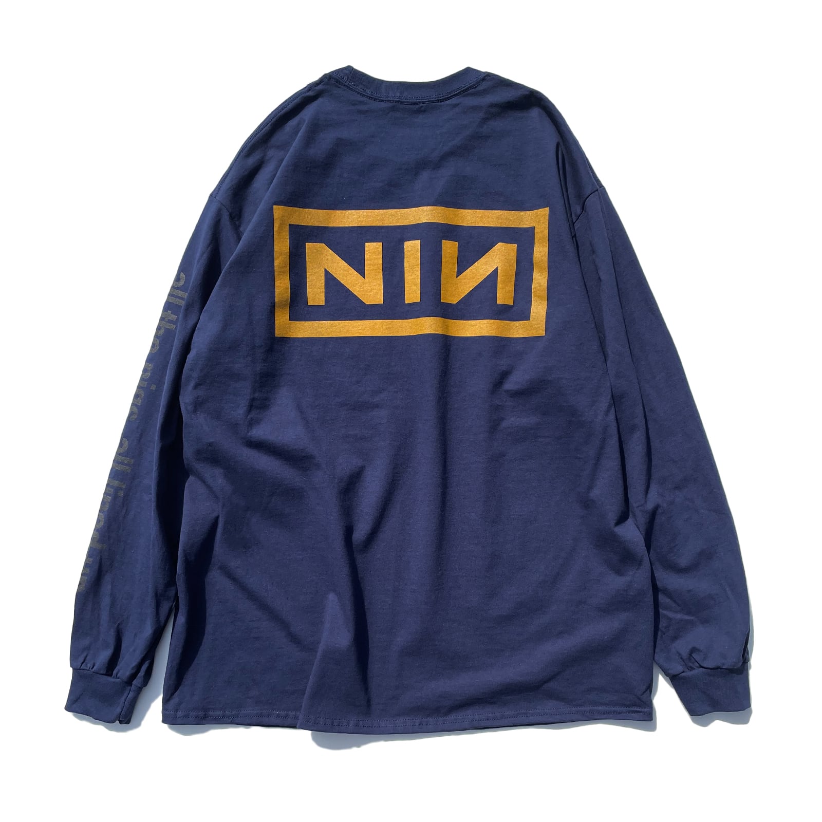 NINE INCH NAILS 「THE DOWNWARD SPIRAL」　ナインインチネイルズ　ザ ダウンワードスパイラル　袖プリント　ロンT 　 長袖Tシャツ　バンドTシャツ　2400-nin-tds 【The clone】 | oguoy/Destroy it Create it Share  ...