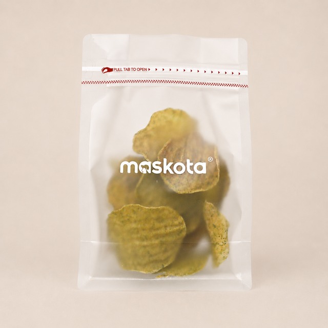 maskota 大人気 無添加 国産 鶏むね肉とブロッコリーのクリスプ（食物繊維）ペットおやつ 80g