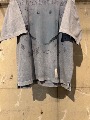 【25SS】Maison MIHARA YASUHIRO ミハラヤスヒロ / A14TS622 / bleached Tee / Tシャツ