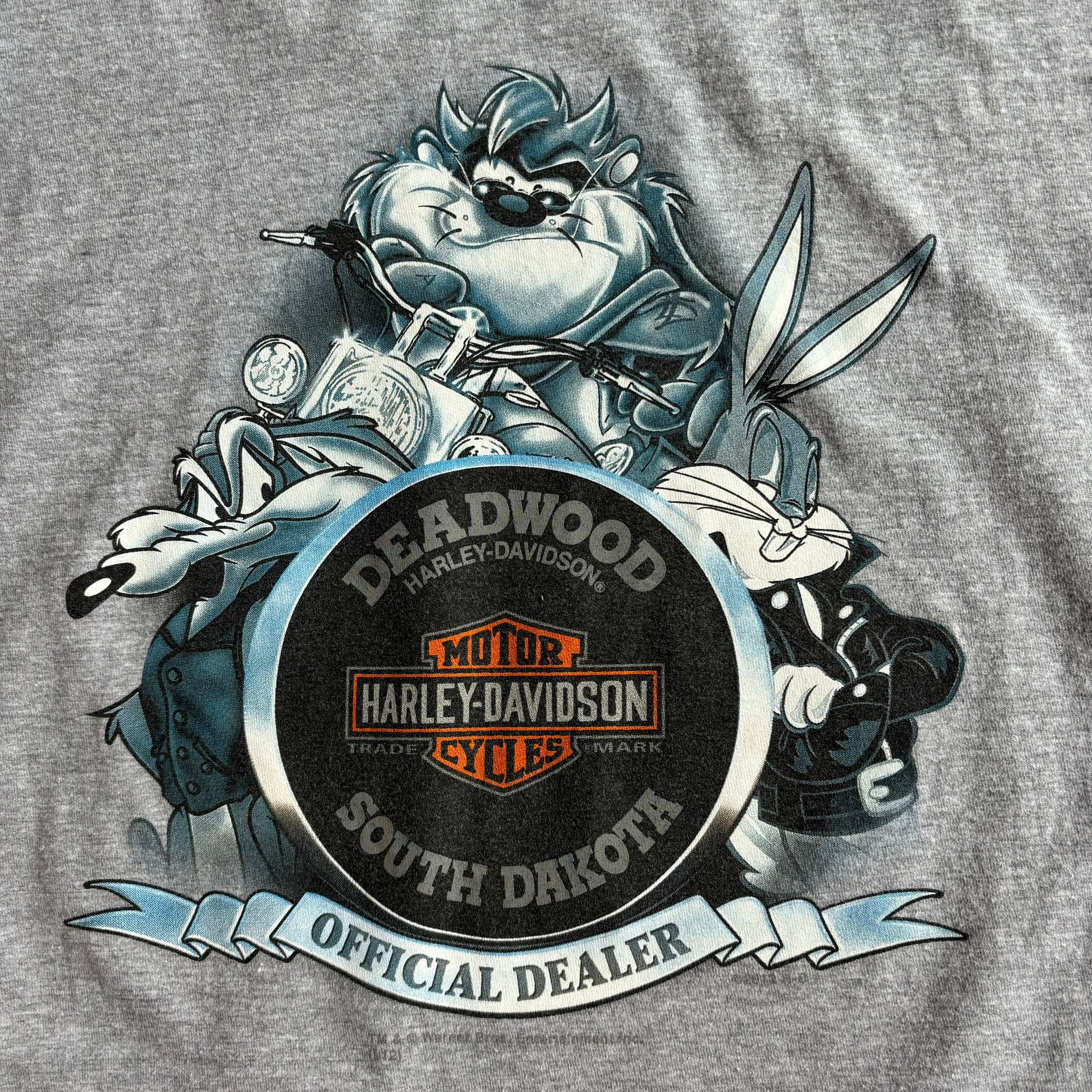 ハーレーダビッドソン×ルーニーテューンズ　コラボ　XL ハーレーダビッドソン×ルーニーテューンズ コラボ XL Lサイズ