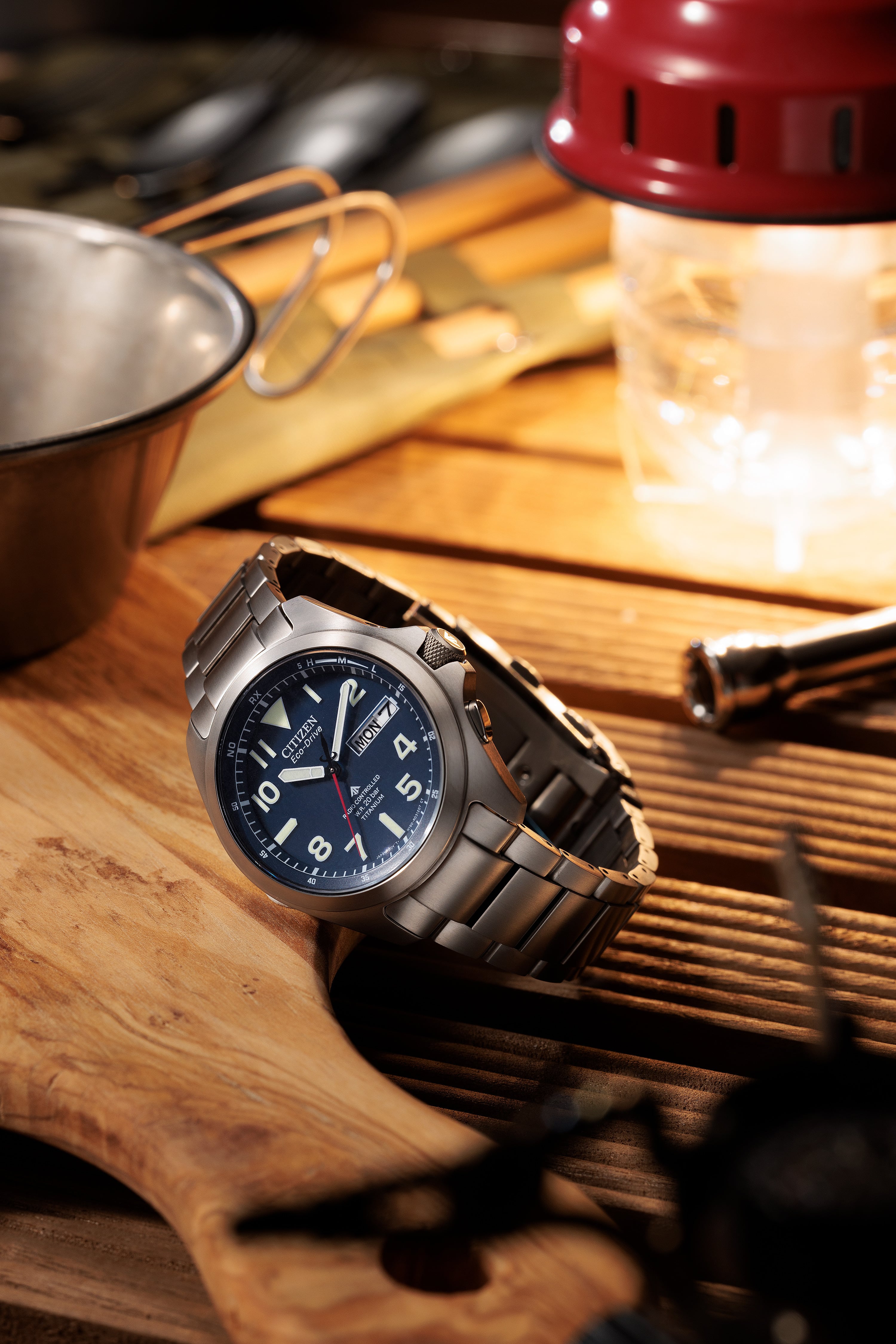 CITIZEN PRO MASTER シチズン プロマスター LANDシリーズ シルバー メンズ腕時計 AT6080-53L