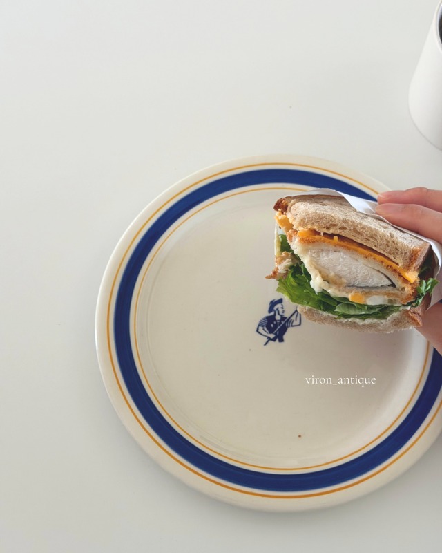 Gien    ジアン    /　“BISCUITS GONDOLO”　ビストロプレート　d