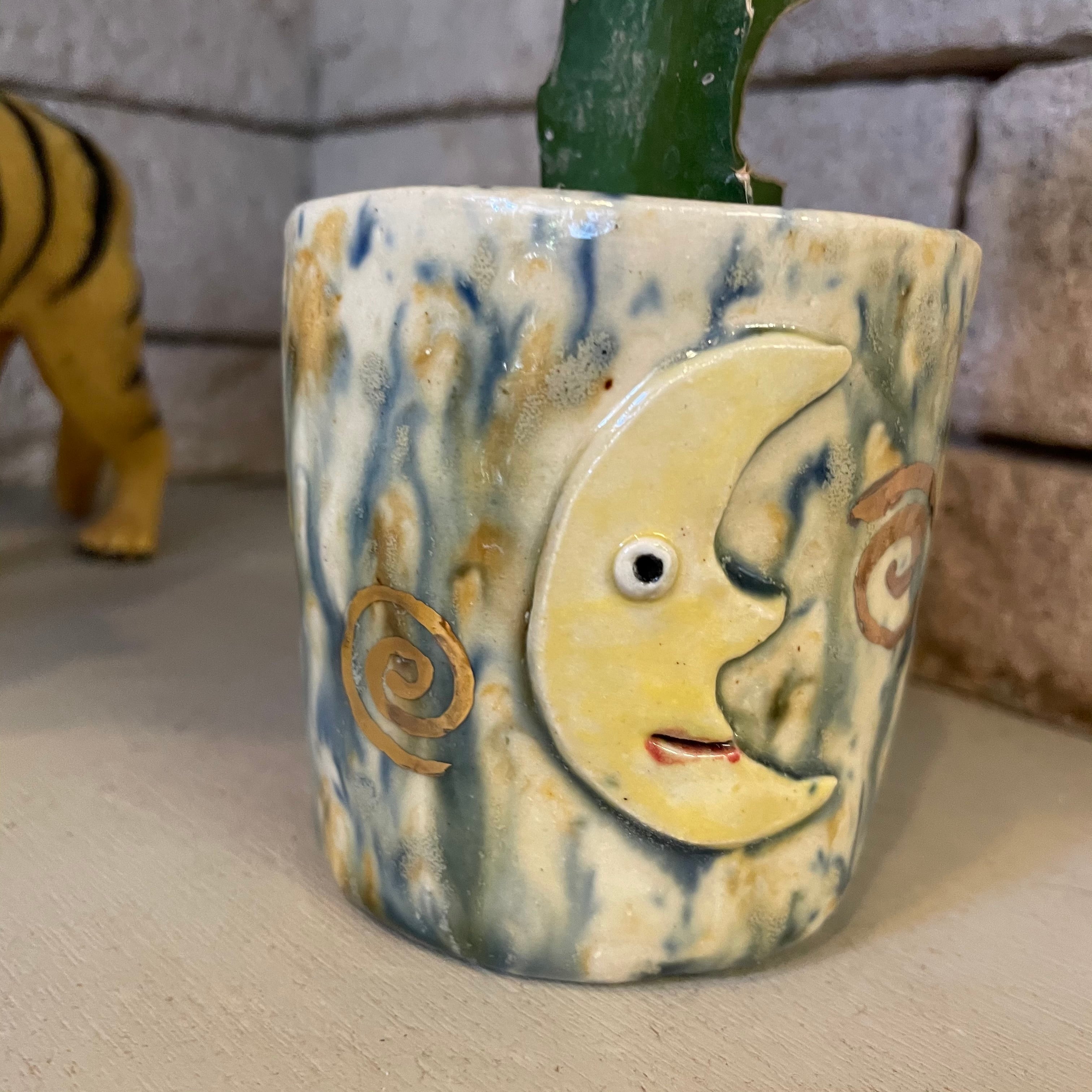 Koyomi Yanagimoto moonflower pot | ハルカゼフラワー