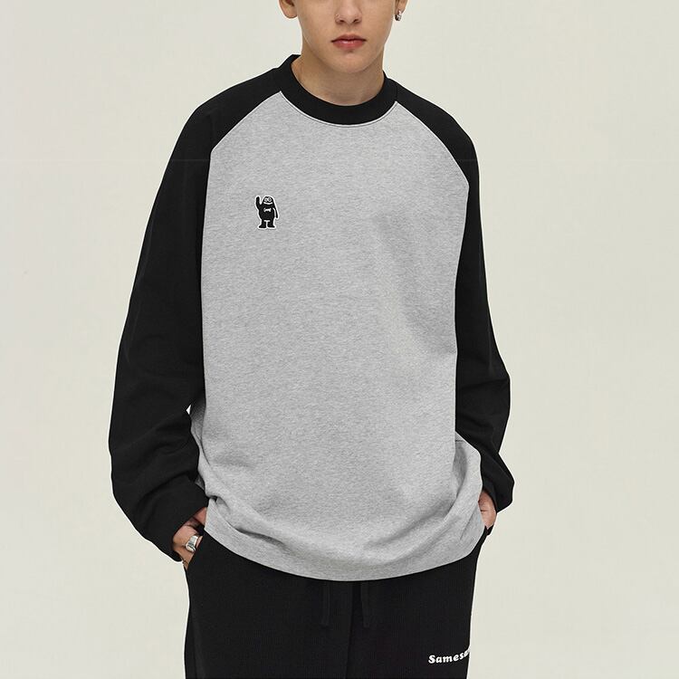 ★CONTRAST COLLAR RAGLAN T-SHIRT　　01147