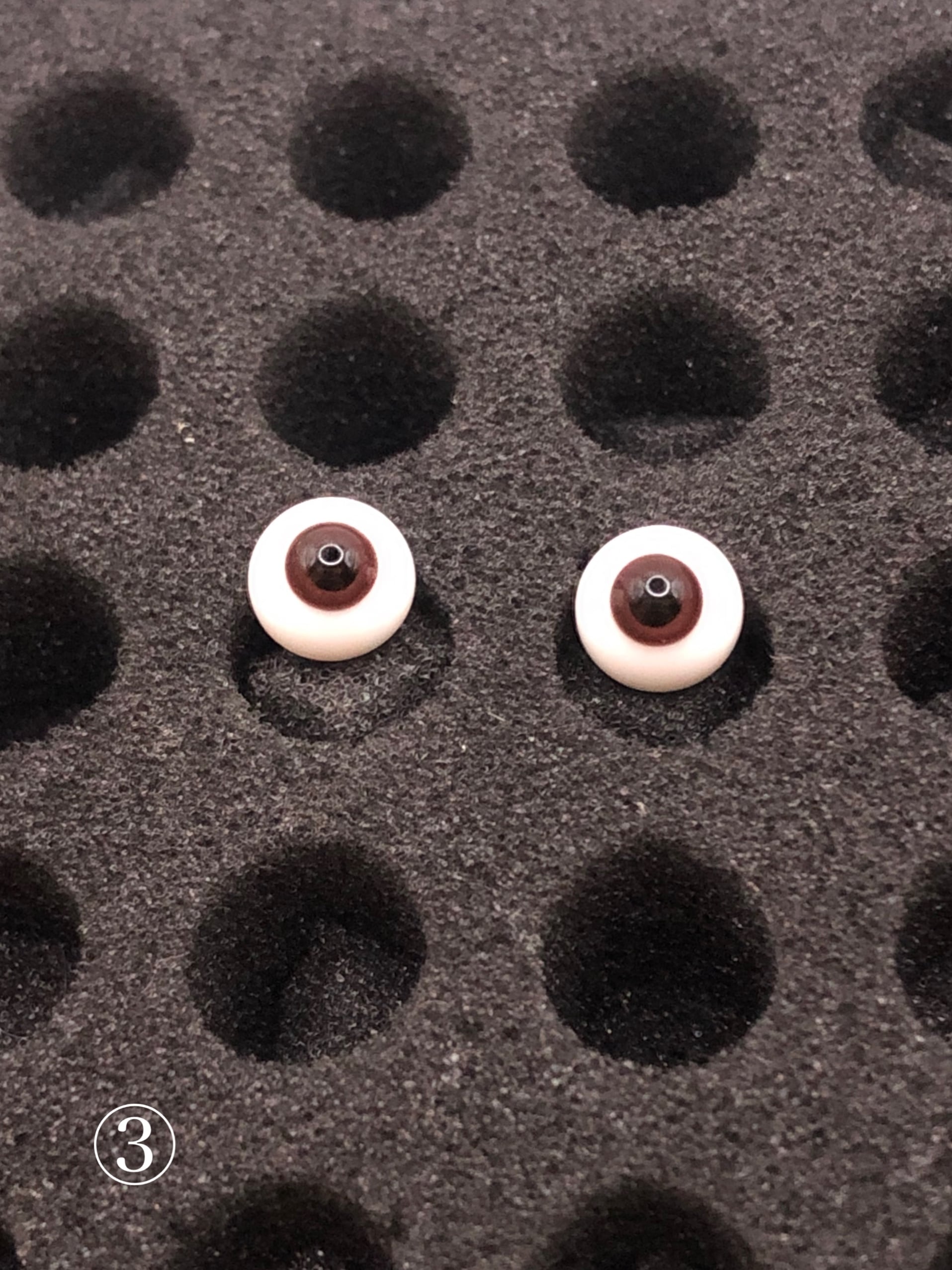 8mmグラスアイ（ペア） | ドールショップEDEN