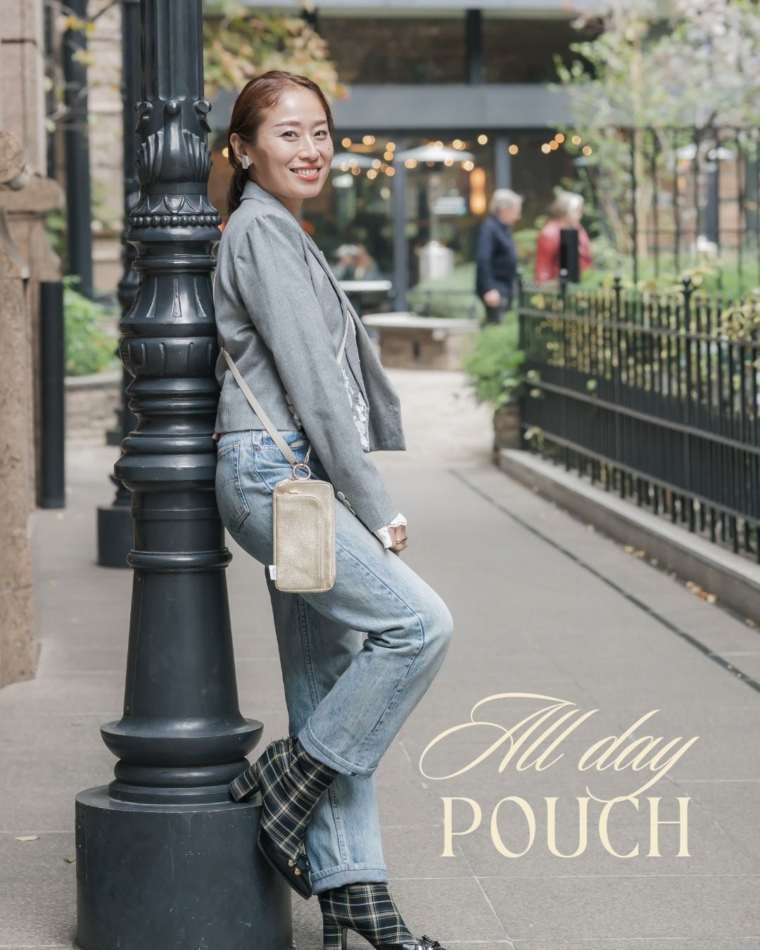 All day Pouch】シャンパンゴールド | Ouitote KOBE
