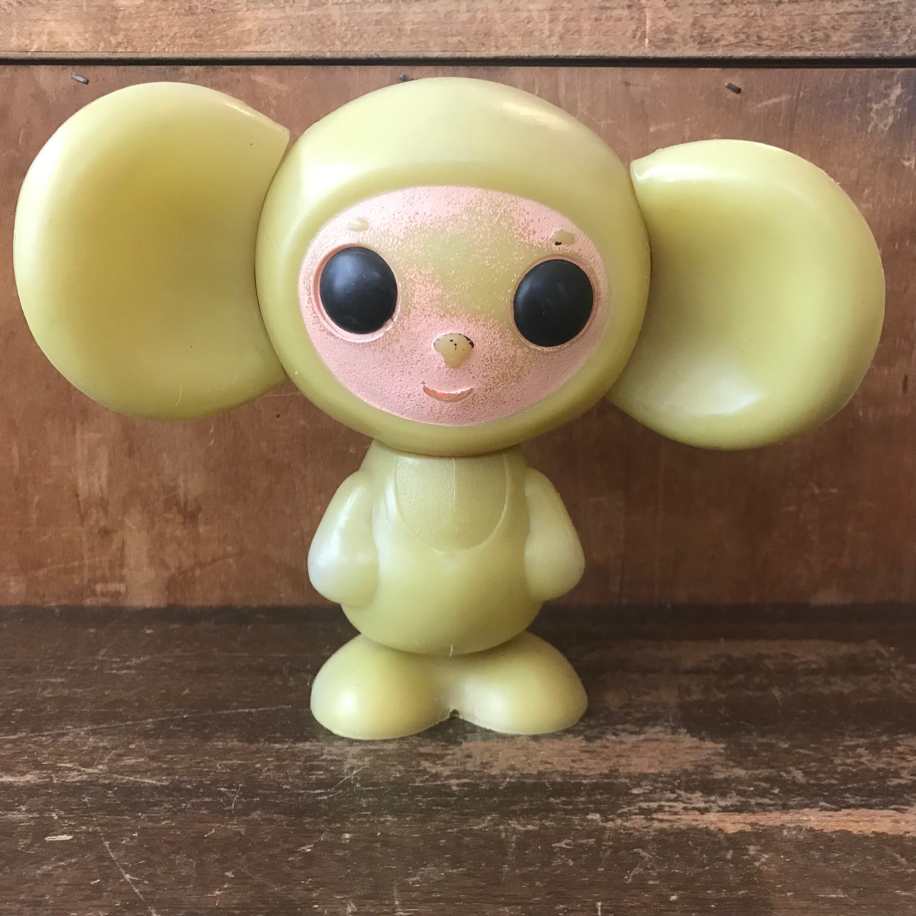 ソビエト時代レア❗️ガラスのチェブラーシカ長期保存