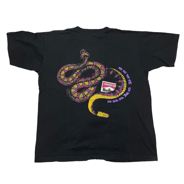 90s marlboro snake pass Tシャツ(XL)