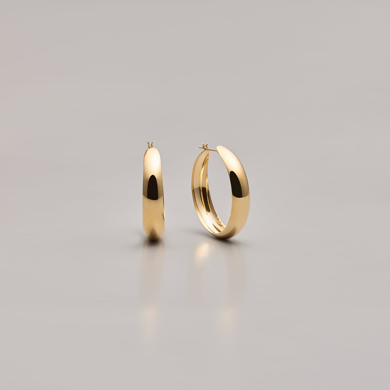 K18イエローゴールド フープピアス【MKY0041P1】 | MONICE/モニス 