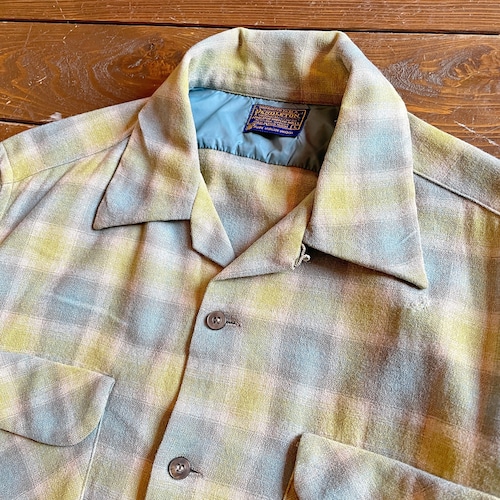 60's PENDLETON  Wool Shirt