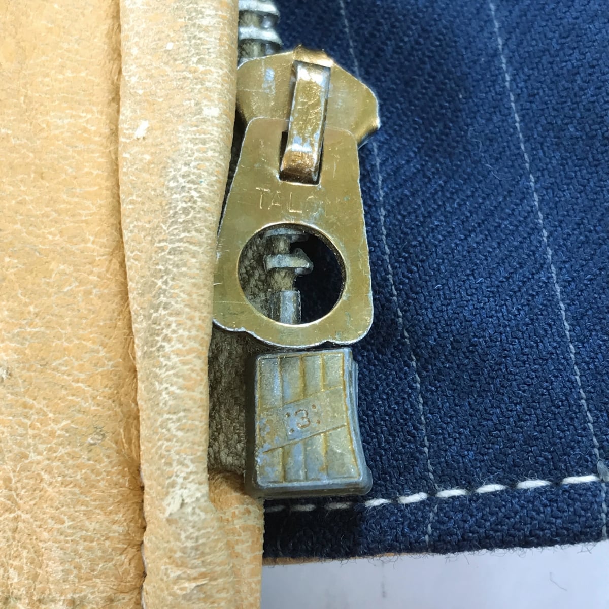 W.B PLACE & CO 40年代 ディアスキン レザージャケット ライト