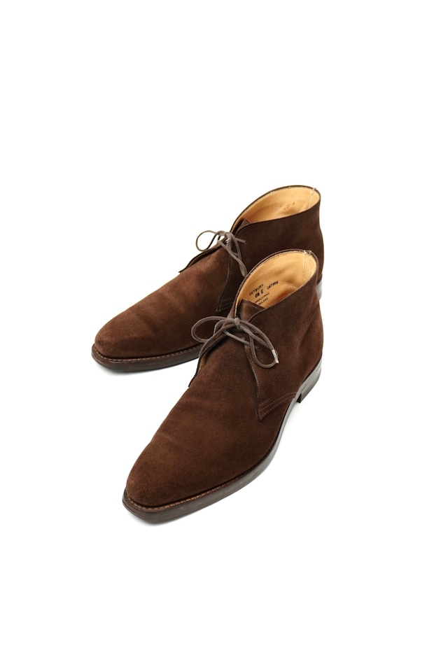 【CROCKETT&JONES】TETBURY BRN SUEDE 6h E Last348