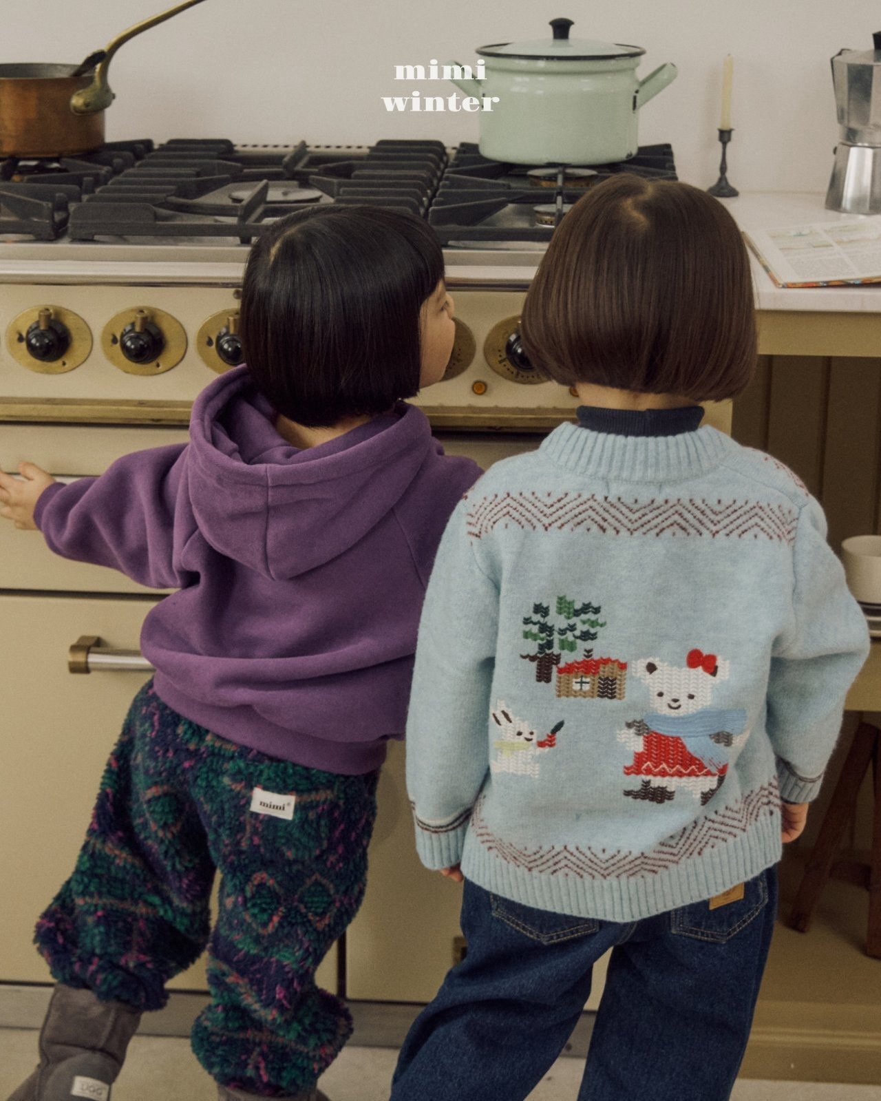 BYMIMI［取寄］animal cardigan 26winter