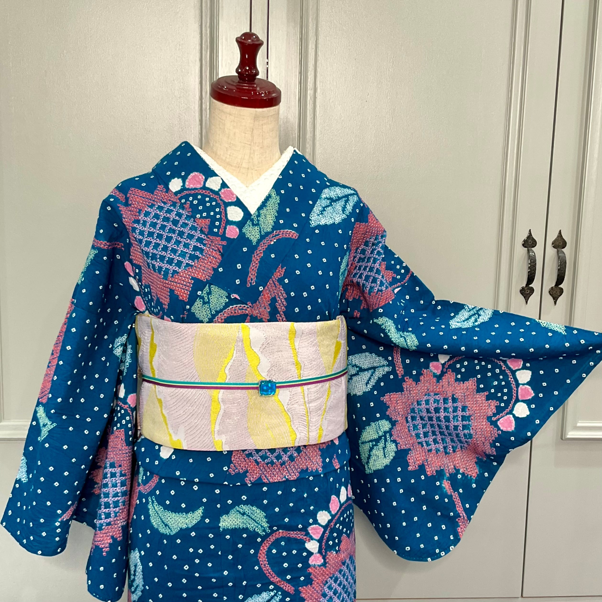 蒼にひまわり＊ひまわり 向日葵 夏の花 ブルーグリーン 緑 ブルー 大人