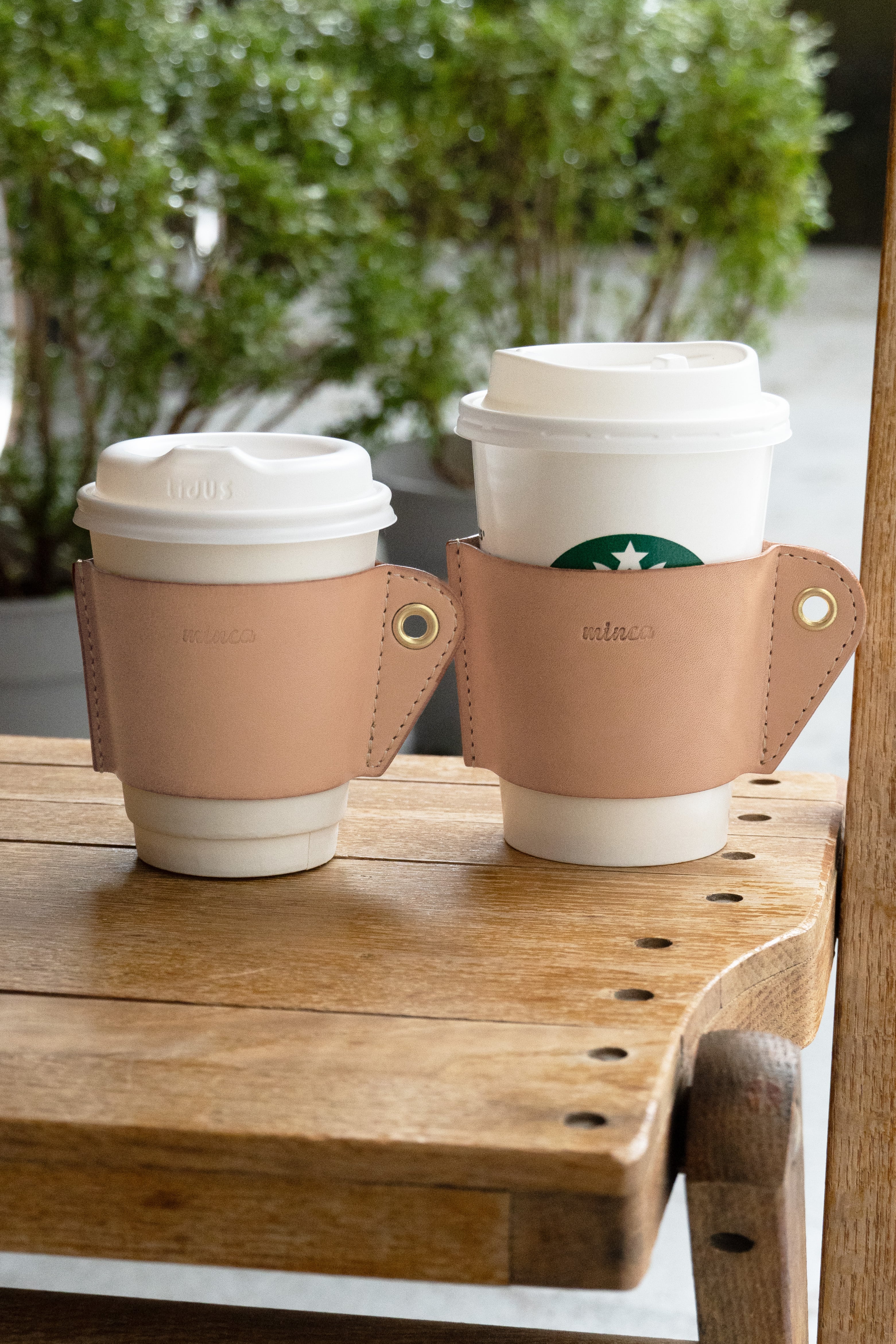 Cup sleeve S | 高級皮革ならminca｜栃木レザーのバッグ 財布 名刺入 小物