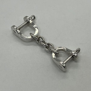 ティファニー TIFFANY ダブルシャックル キーリング ヴィンテージ SV